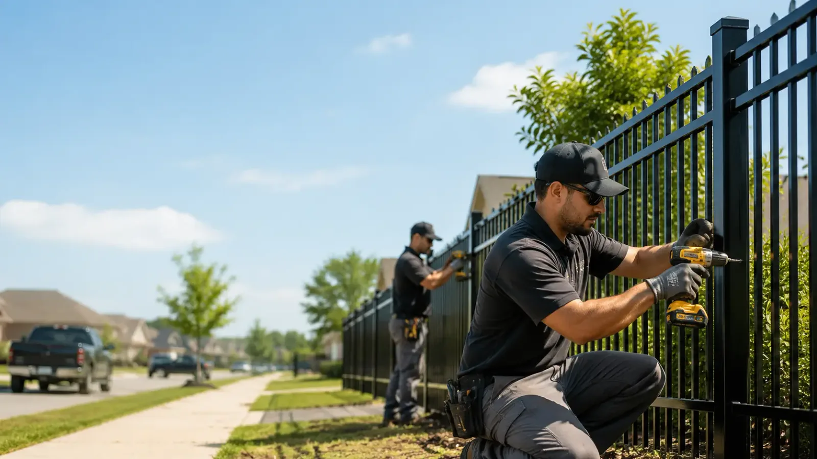 Metal Fence Installation in Collinsville, CT